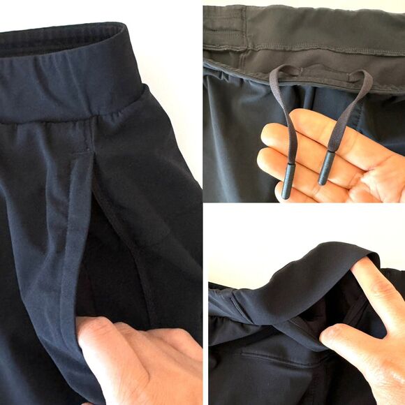 Lululemon Men’s Surge Jogger 29" Black Lightweight Track Pant Pockets - Picture 5 of 13